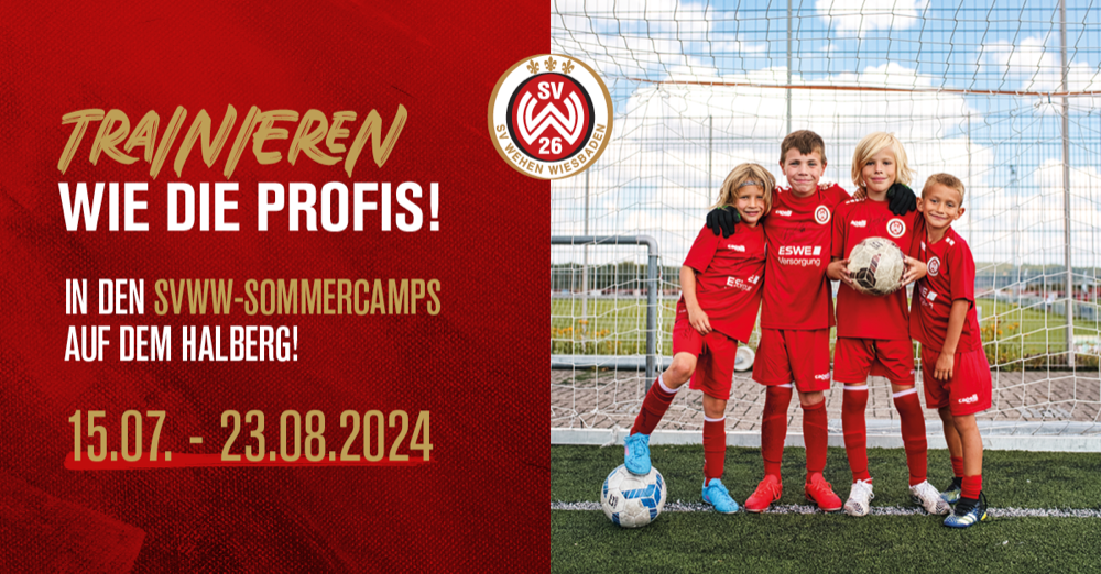 SV Wehen Wiesbaden Sommercamp auf dem Halberg 